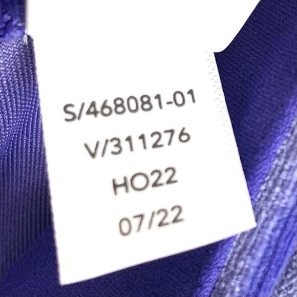 Athleta Womens Elation Velvet Flare Pants High Waist Stretchy Purple Size XS - Picture 7 of 14